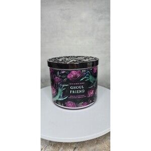 NEW Bath and Body Works Halloween 3-Wick Candle Ghoul Friend